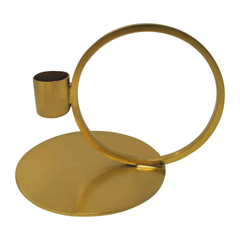 LaLe Living Kerzenhalter "Geo" aus Eisen, 14x10cm Sonderangebot