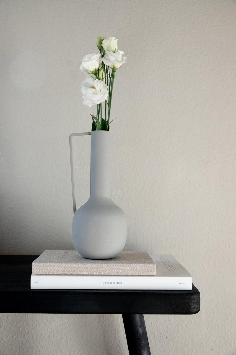 LaLe Living Krugvase Sila in Grau, H: 25cm Rabatt