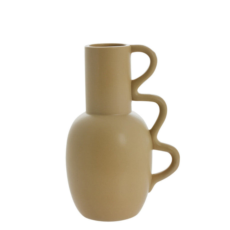 Lene Bjerre Vase Suselle Ockergelb H:25,5 cm
