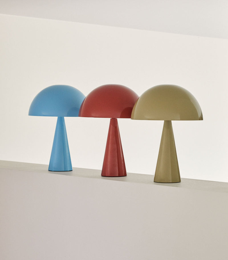 Hübsch Mush Tischlampe Mini Hellblau Zeitlich begrenztes Angebot