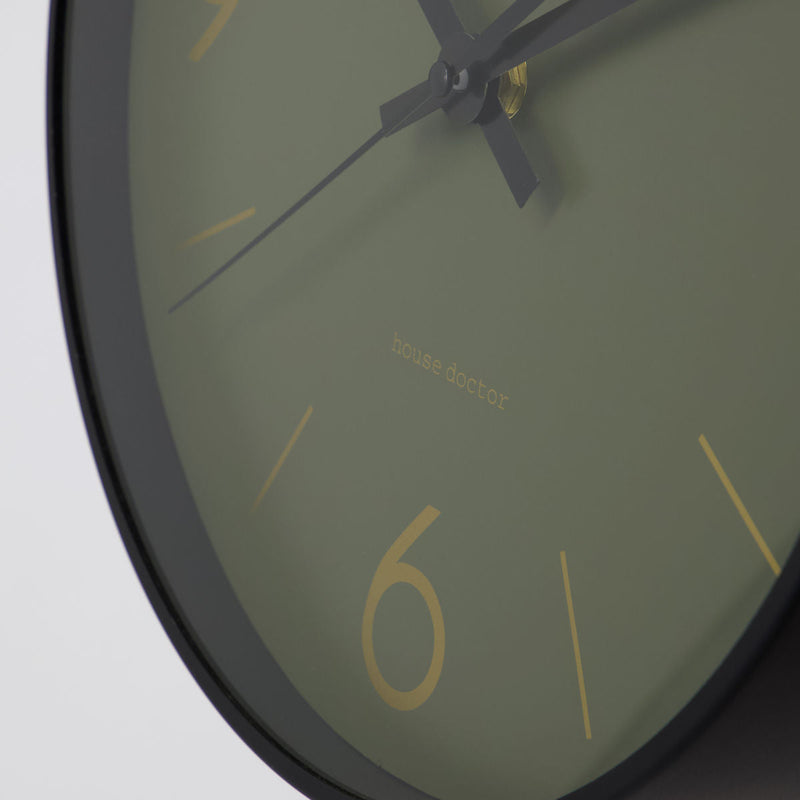 House Doctor Wanduhr, HDTime, Dunkelgrün Begrenzte Freigabe