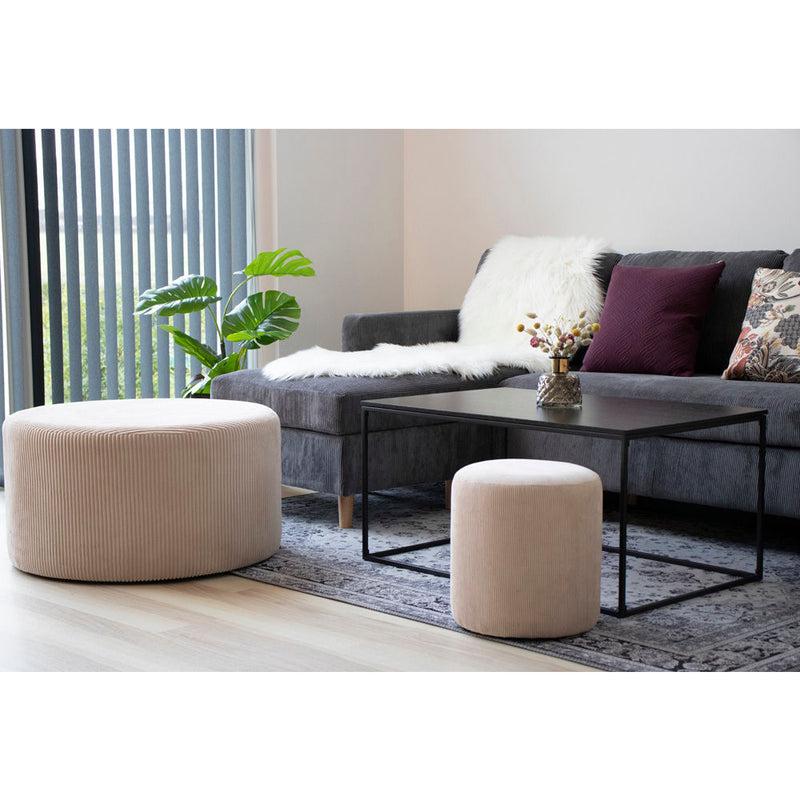 House Nordic Couchtisch Vita in Schwarz zollfrei