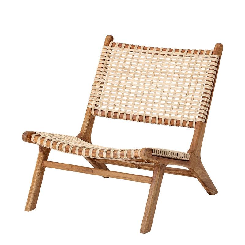 Bloomingville Keila Loungesessel, Natur, Teakholz Kostenloser Versand