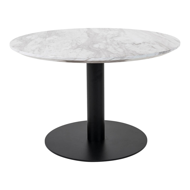 House Nordic Beistelltisch Bolzano in Marmoroptik, Schwarz Osterangebot