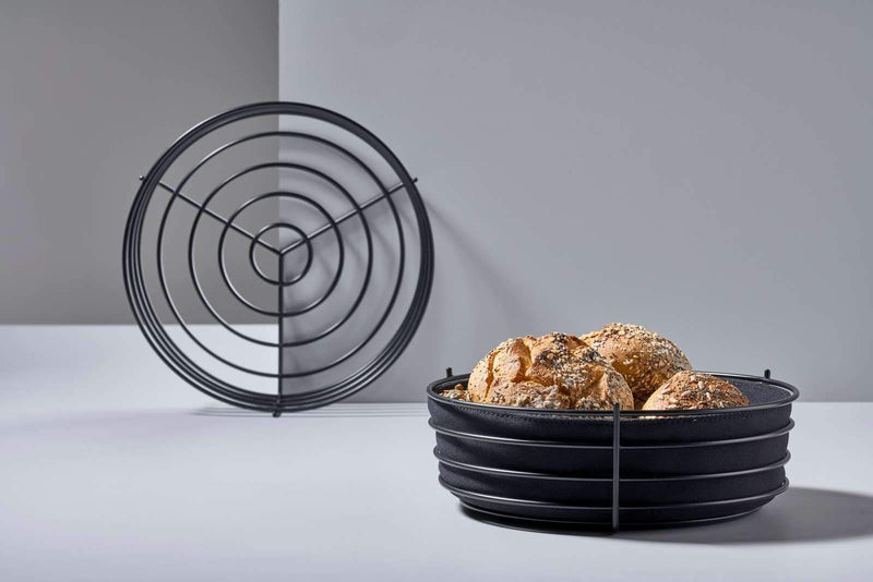 Zone Denmark Singels Brotkorb in Schwarz, Ø25,5cm Tägliche Deals