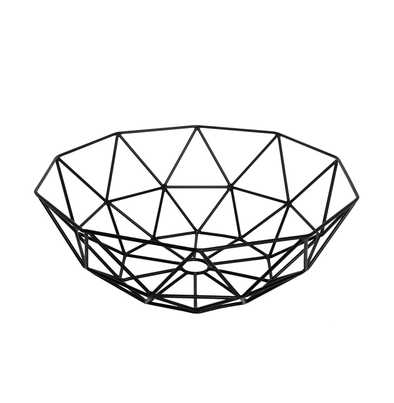 LaLe Living Schale Zeki aus Eisen in Schwarz, 29 x 10 cm Letzte 3 Tage