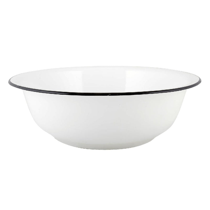 IB Laursen Waschgefäß Weiß Emaille, Ø34 cm Vierteljährliche Förderung