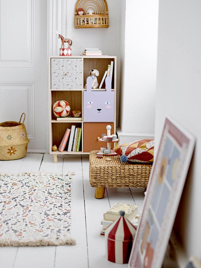 Bloomingville MINI Nuala Illustration mit Rahmen, Kiefer Günstiger Verkauf