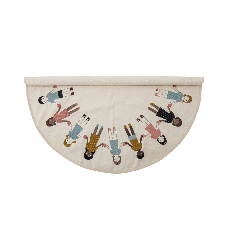 Bloomingville MINI Friends Teppich, Natur, Baumwolle Günstig kaufen