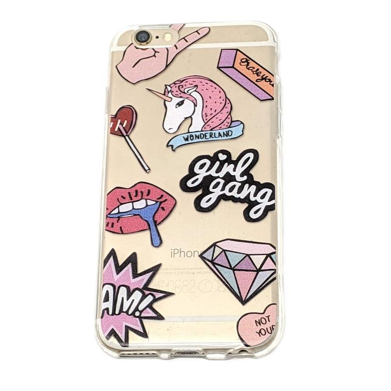 LaLe Living Handyhülle Einhorn Motiv, Apple iPhone 6/6s Tägliche Deals