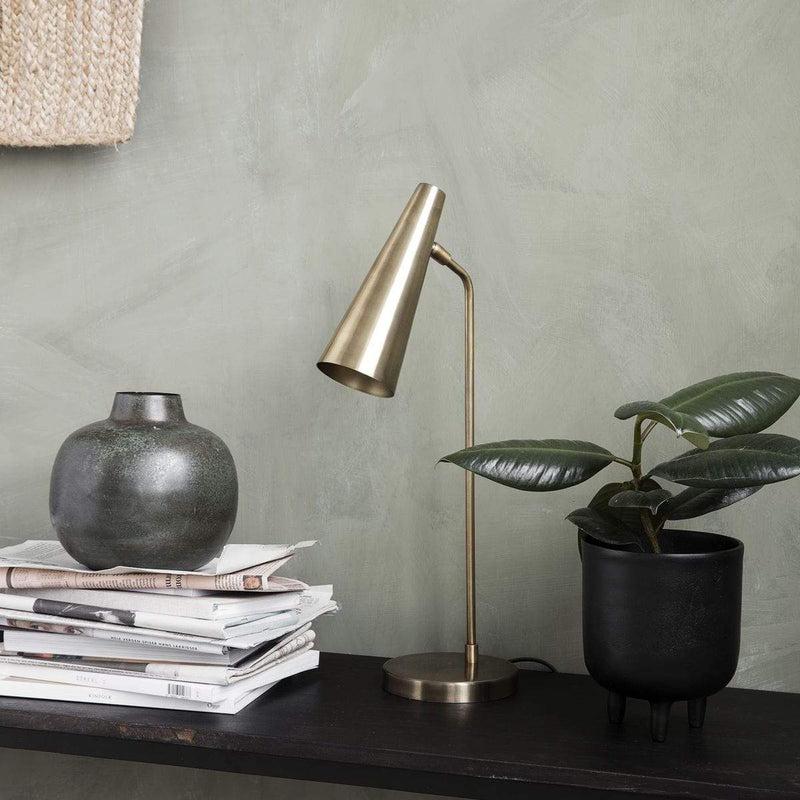 House Doctor Blumentopf Jang Schwarz oxidiert Online