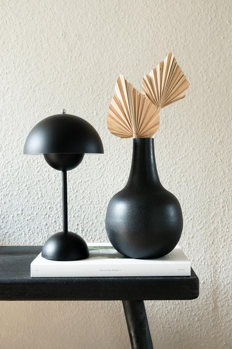 LaLe Living Vase Lamia in Schwarz, H: 23cm Fabrik Onlineshop