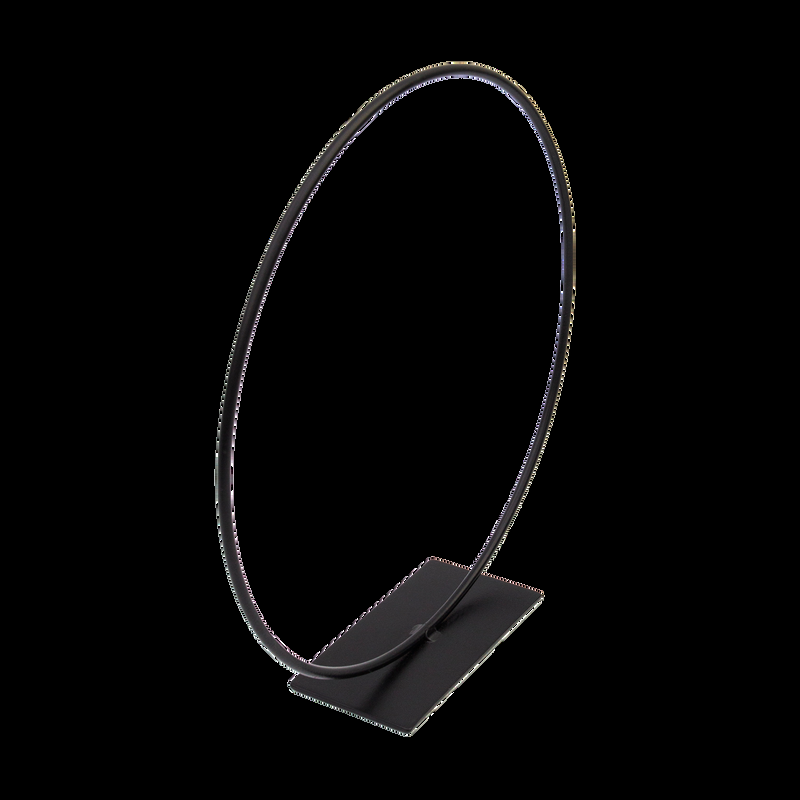LaLe Living Dekoring Kida in Schwarz, Ø25 cm Begrenztes Angebot