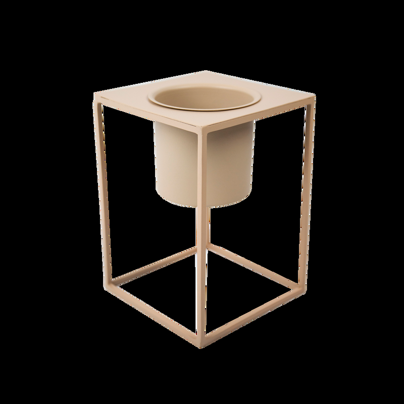 LaLe Living Blumentopf Lida aus Eisen in Olive, Ø16 cm Cyber Monday