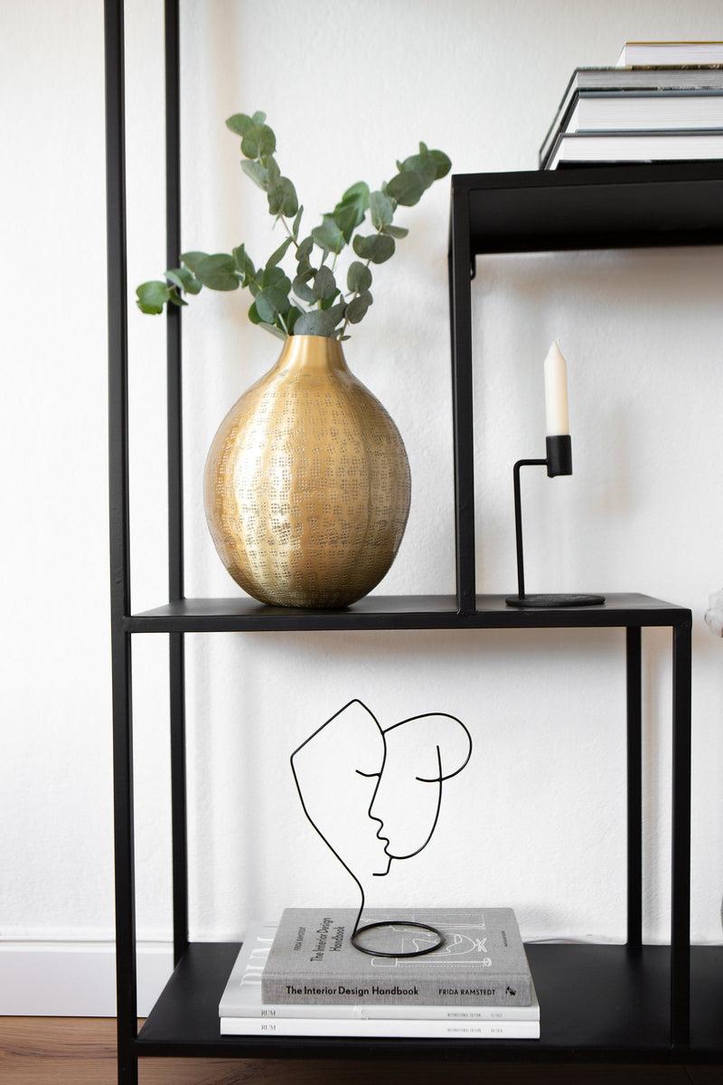 LaLe Living Deko Objekt Favori in Schwarz, 18.5 x 25 cm Bestseller