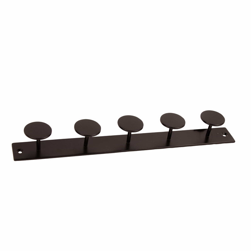 LaLe Living Garderobe Ilyas aus Eisen in Schwarz, 34 x 5 cm Riesige Ersparnisse
