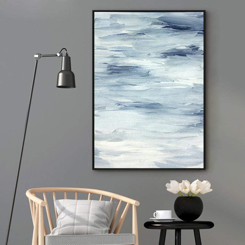 LaLe Living Bild Leinwanddruck abstraktes Öl Gemälde A4 21 x 30cm Blitzverkäufe
