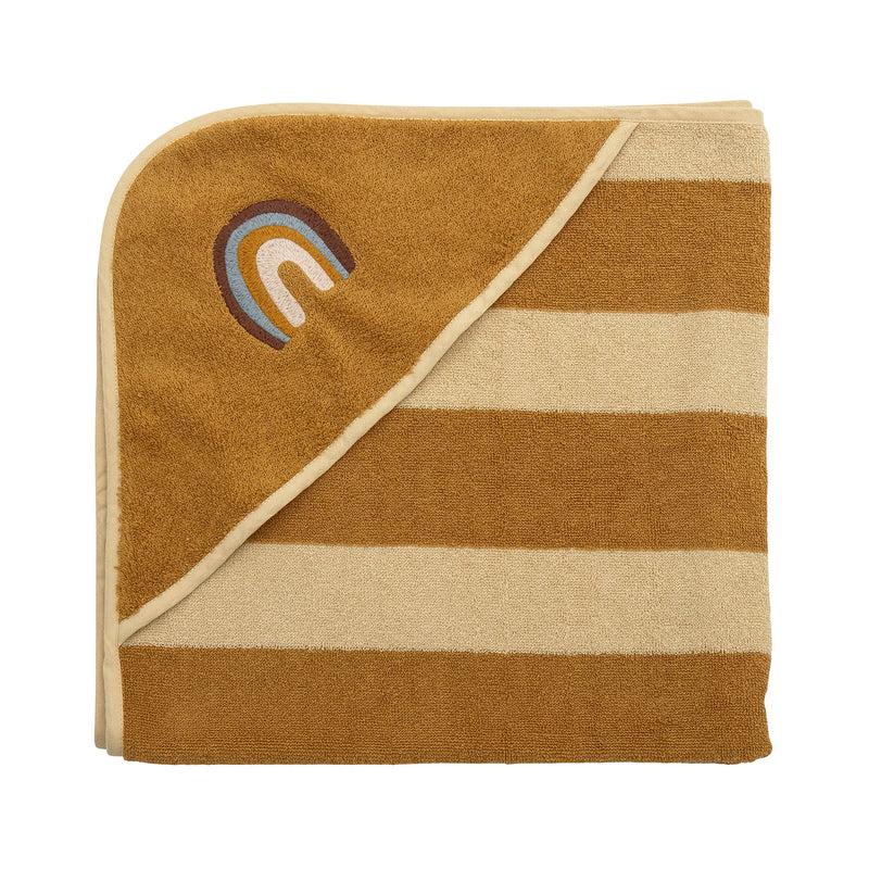 Bloomingville MINI Agnes Handtuch, Braun, Baumwolle OEKO-TEX® Neuheiten