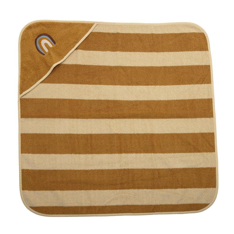 Bloomingville MINI Agnes Handtuch, Braun, Baumwolle OEKO-TEX® Neuheiten