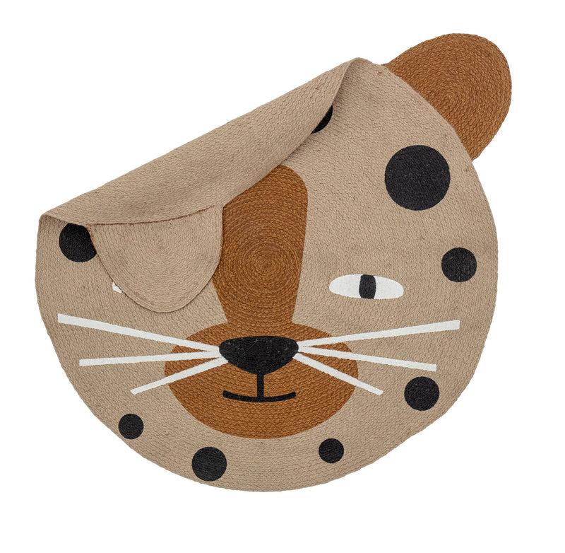 Bloomingville MINI Naffie Teppich, Braun, Jute Neueste Stile