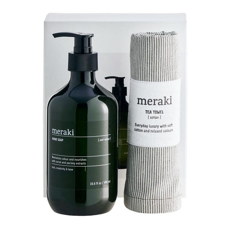Meraki Geschenkbox, Handseife & Geschirrtuch Letzte 2 Tage