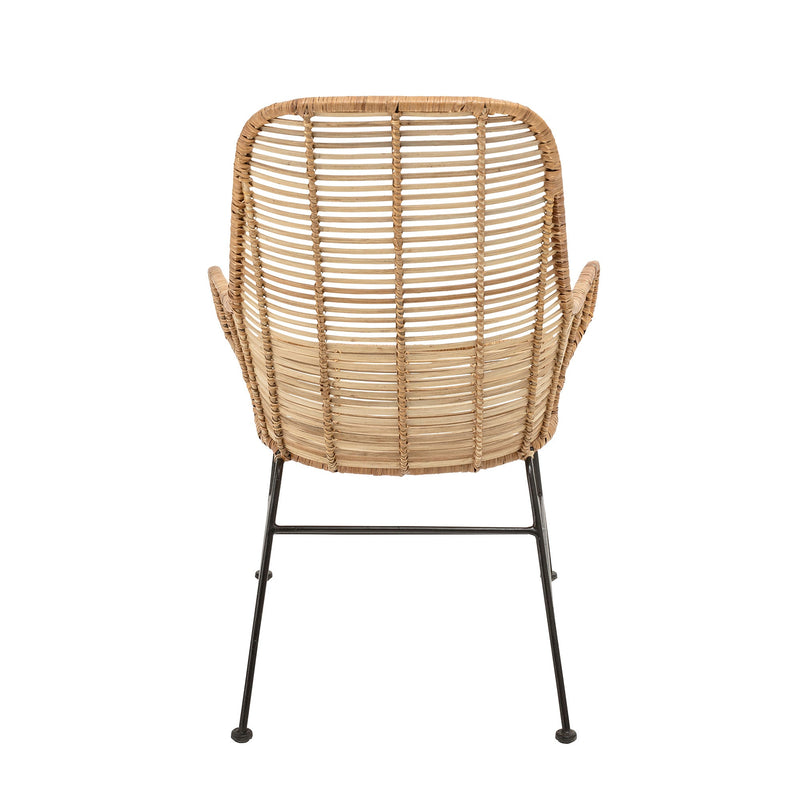 Bloomingville Lake Loungesessel, Natur, Rattan Sonderangebot der Fabrik