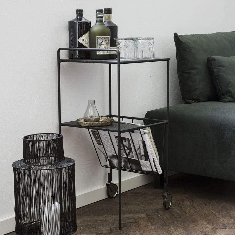 House Doctor Trolley Use Schwarz Nur noch ein Tag übrig