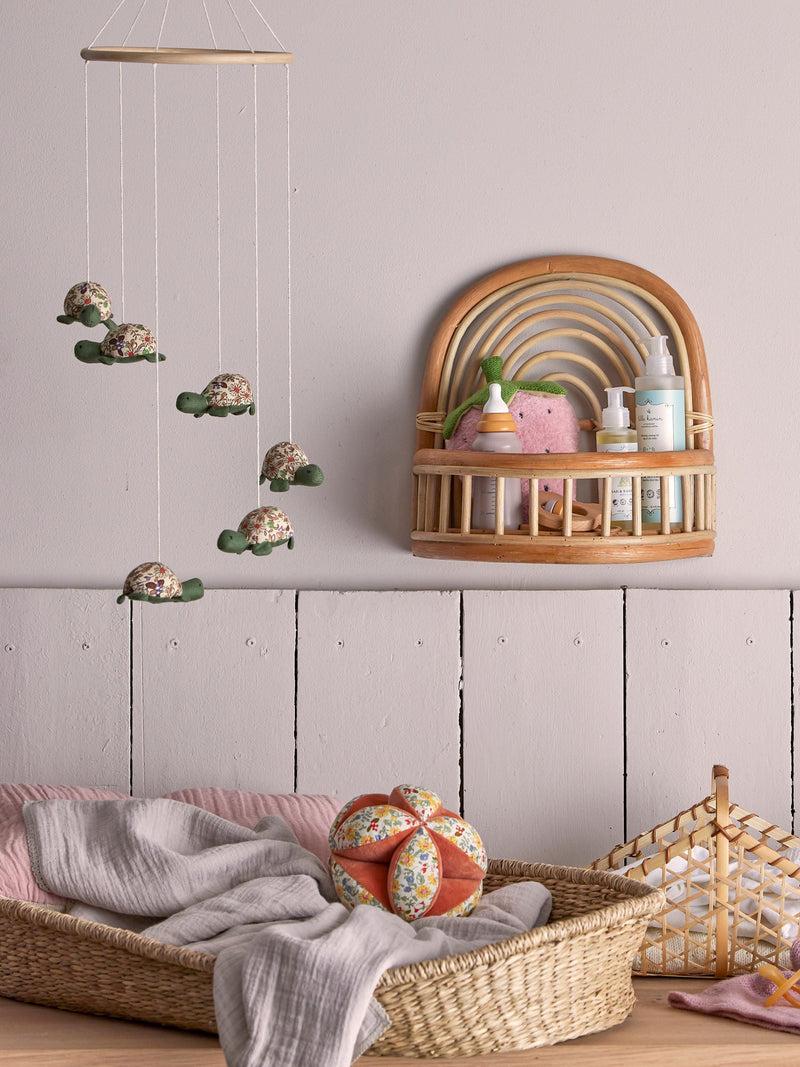 Bloomingville MINI Preet Regal, Natur, Rattan Im Verkauf