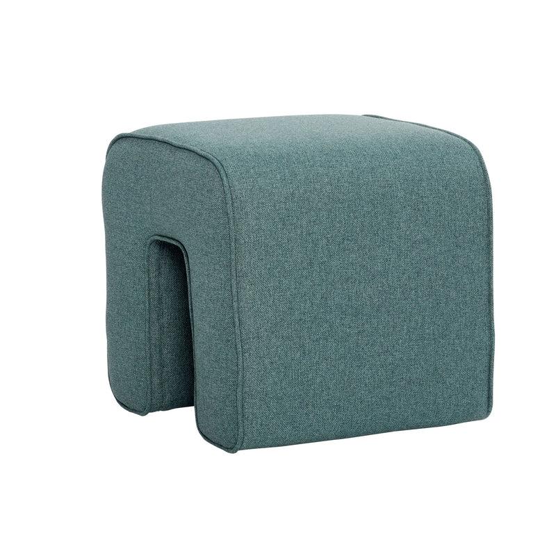 Hübsch Sculpture Pouf Grün Outlet