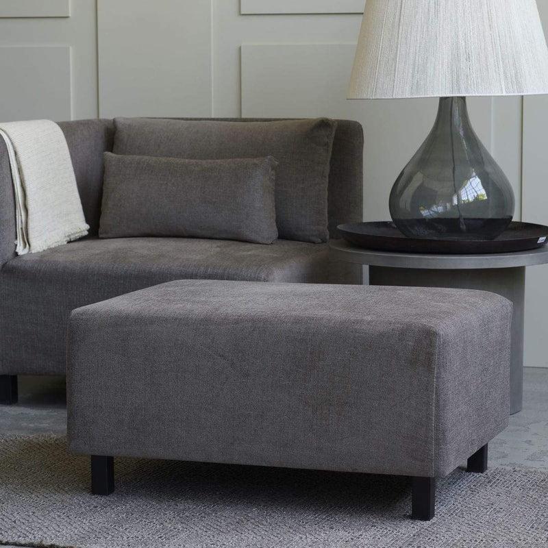 House Doctor Pouf Hazel Night Grau/braun Preisnachlass