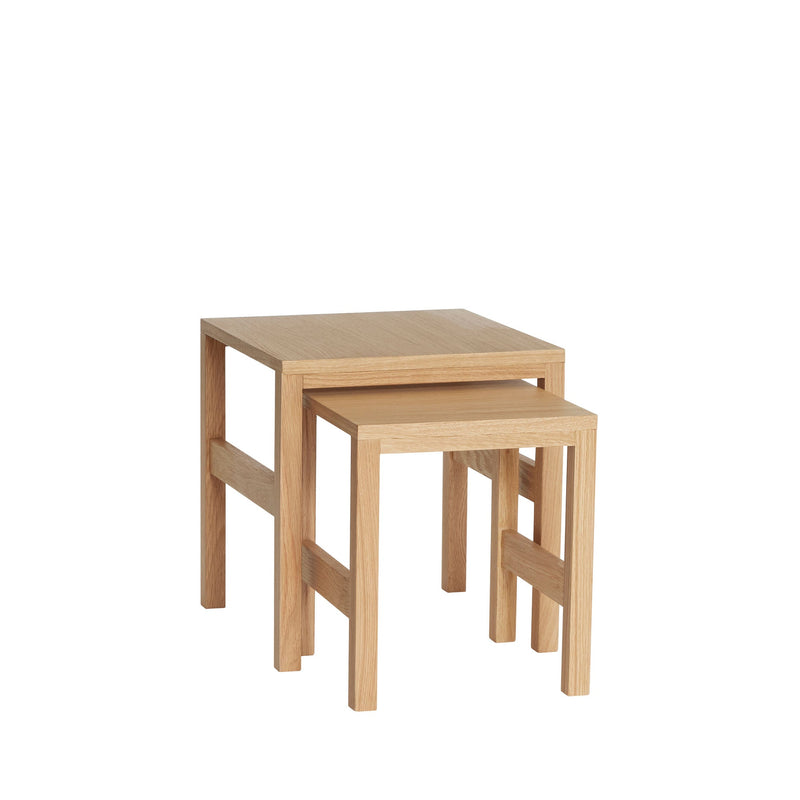 Hübsch Puzzle Tische Naturfarben (2er Set) Vatertagsangebot