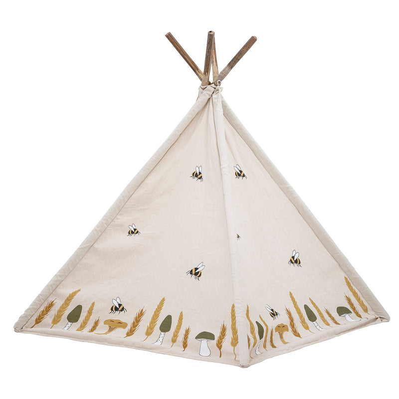 Bloomingville MINI Millo Kinder-Tipi, Natur, Baumwolle Sonderangebote