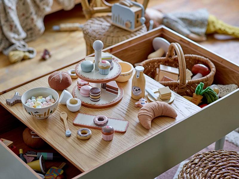 Bloomingville MINI Snorre Spielset, Lebensmittel, Braun, Baumwolle VIP-Rabatte