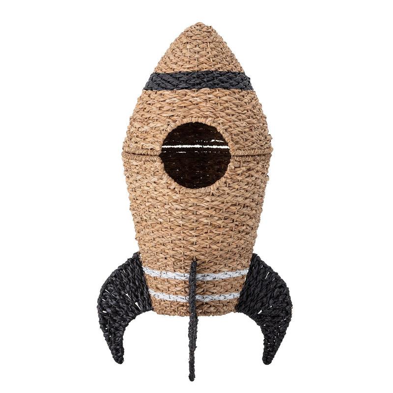 Bloomingville MINI Cosmina Korb mit Deckel, Natur, Seegras Bis zu 50% Rabatt