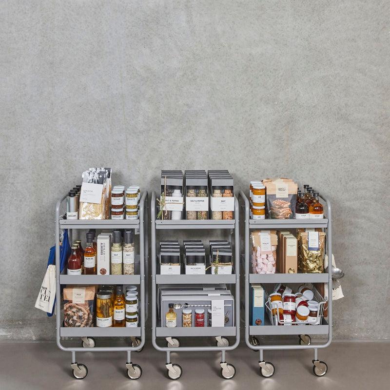 Nicolas Vahe Trolley, Roll, Grau Hotsell