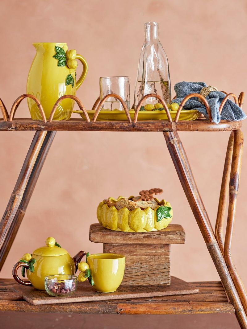 Bloomingville Creative Collection Limone Schale, Gelb, Steingut Günstig kaufen