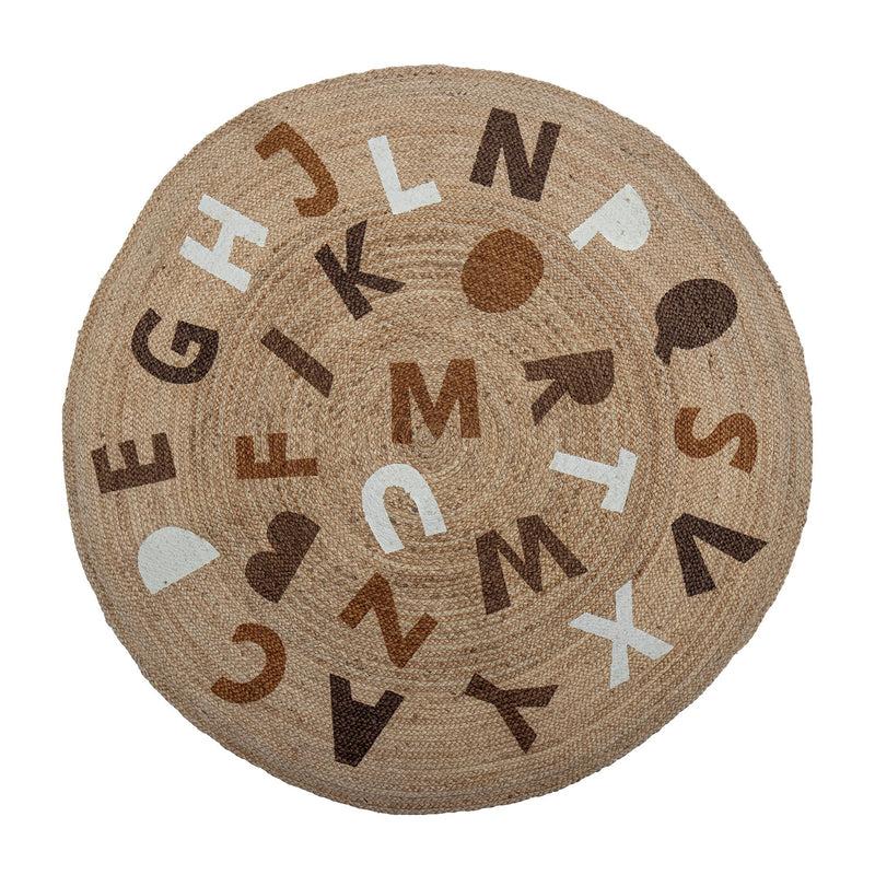 Bloomingville MINI Dinne Teppich, Braun, Jute
