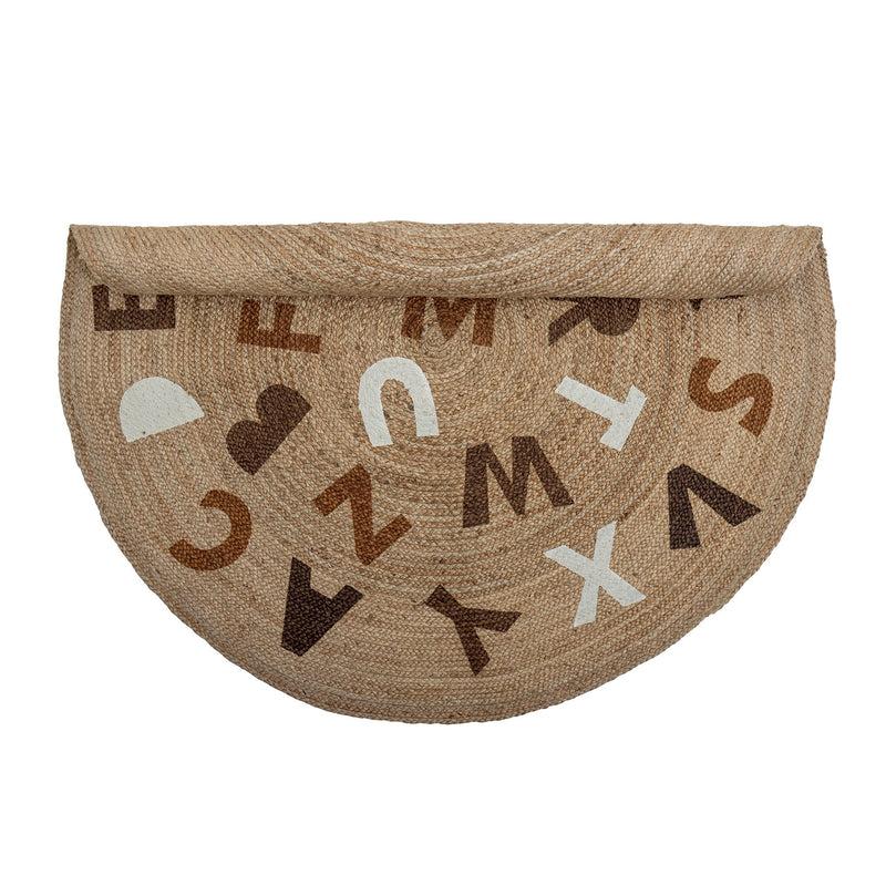 Bloomingville MINI Dinne Teppich, Braun, Jute Preisnachlass