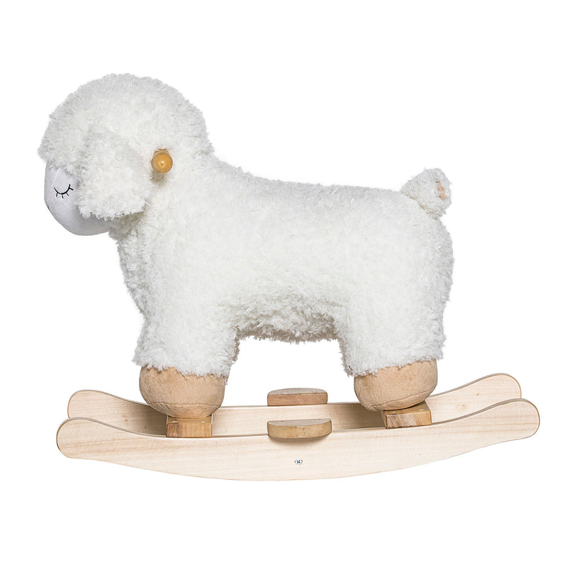 Bloomingville MINI Laasrith Schaukelspielzeug, Schaf, Weiß, Polyester Black Friday