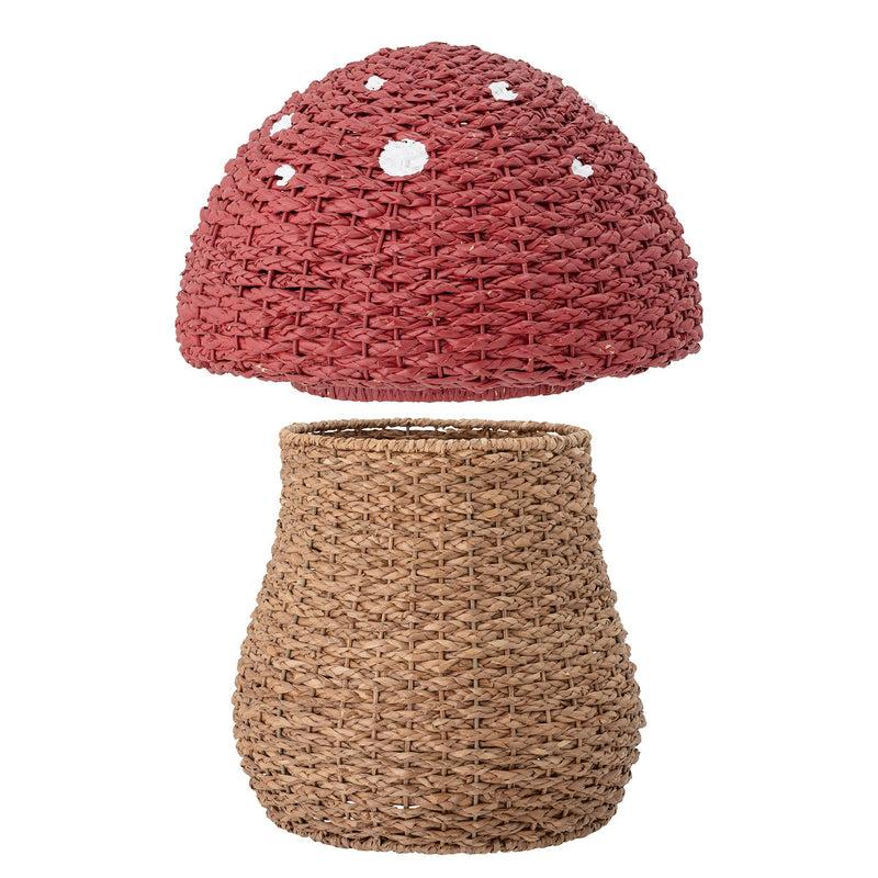Bloomingville MINI Corintha Korb mit Deckel, Rot, Seegras Jubiläumsangebot