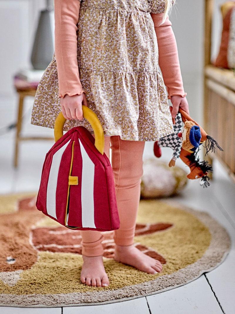 Bloomingville MINI Theobald Soft Kinderspielzeug, Rot, Baumwolle Kostenlose Rückgabe