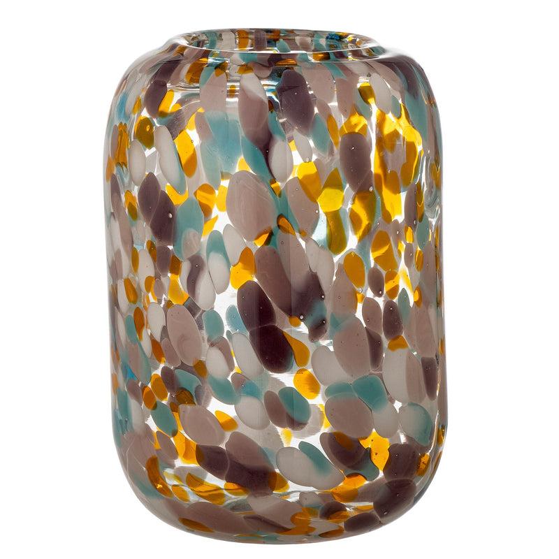 Bloomingville Vidia Vase, Orange, Glas Kostenloser Versand international