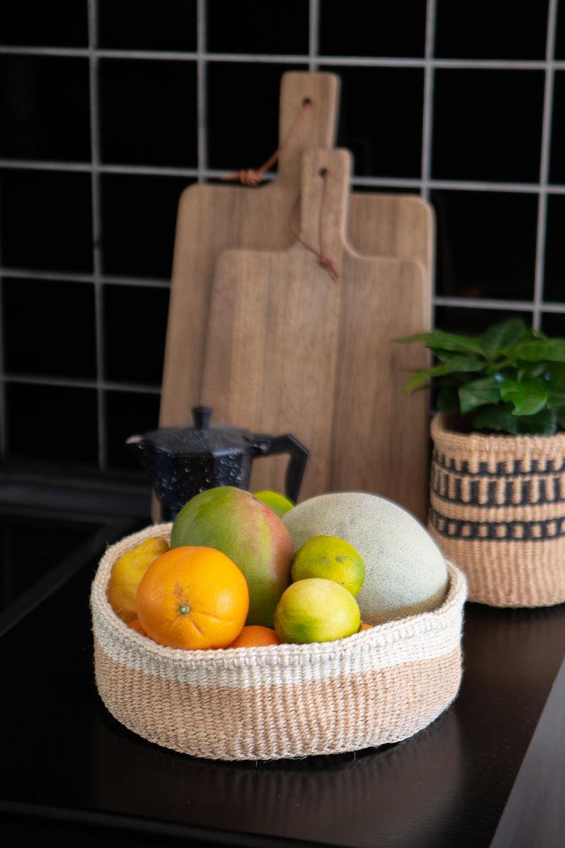 LaLe Living Korb Pita aus Sisal, Ø25 cm 50% Rabatt für begrenzte Zeit