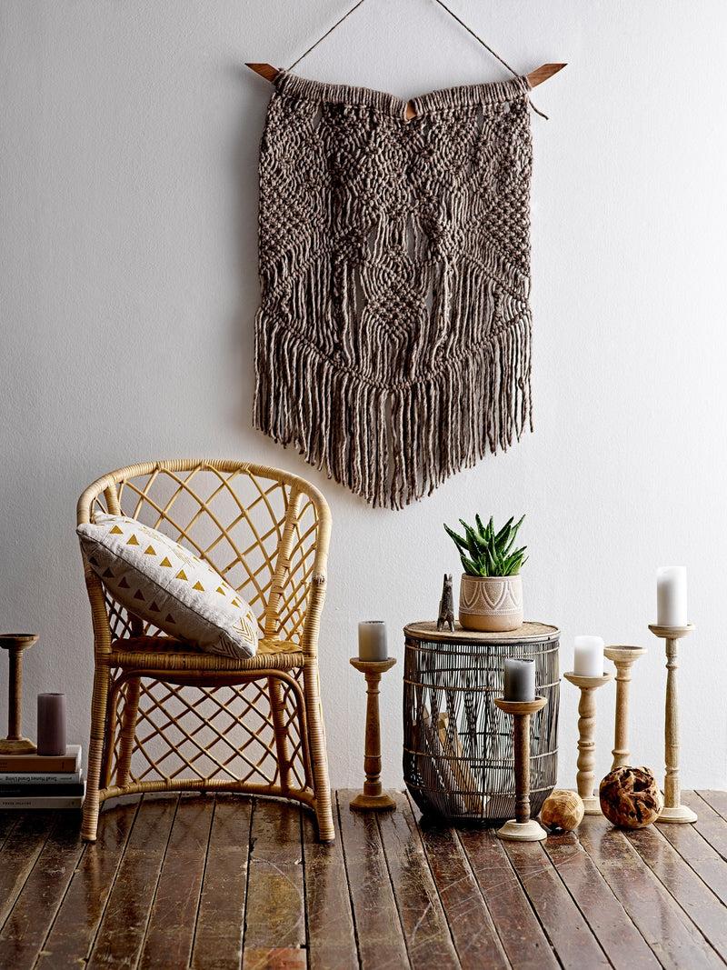 Bloomingville CREATIVE COLLECTION Carola Kerzenständer Set aus recyceltem Holz Weihnachtsangebot