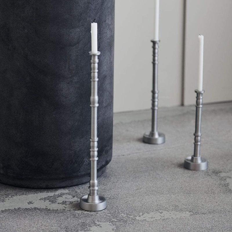 House Doctor Kerzenständer Jersey Silber oxidiert Letzte 3 Tage
