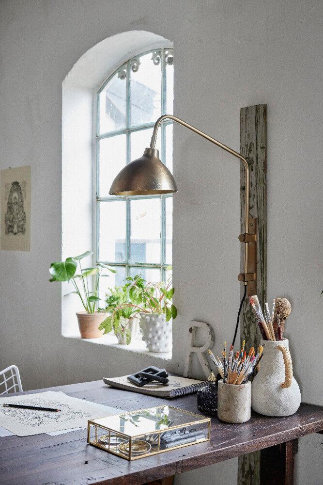Lene Bjerre Vase Ayelle Offwhite H:21,5cm Speichern exportieren