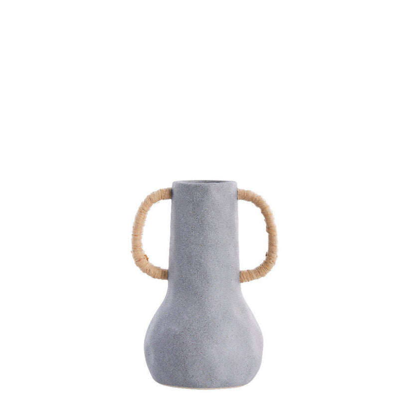 Lene Bjerre Vase Ayelle Hellgrau H:25,5cm