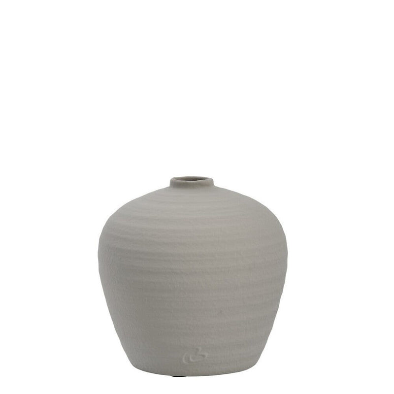Lene Bjerre Vase Catia Grau 20cm