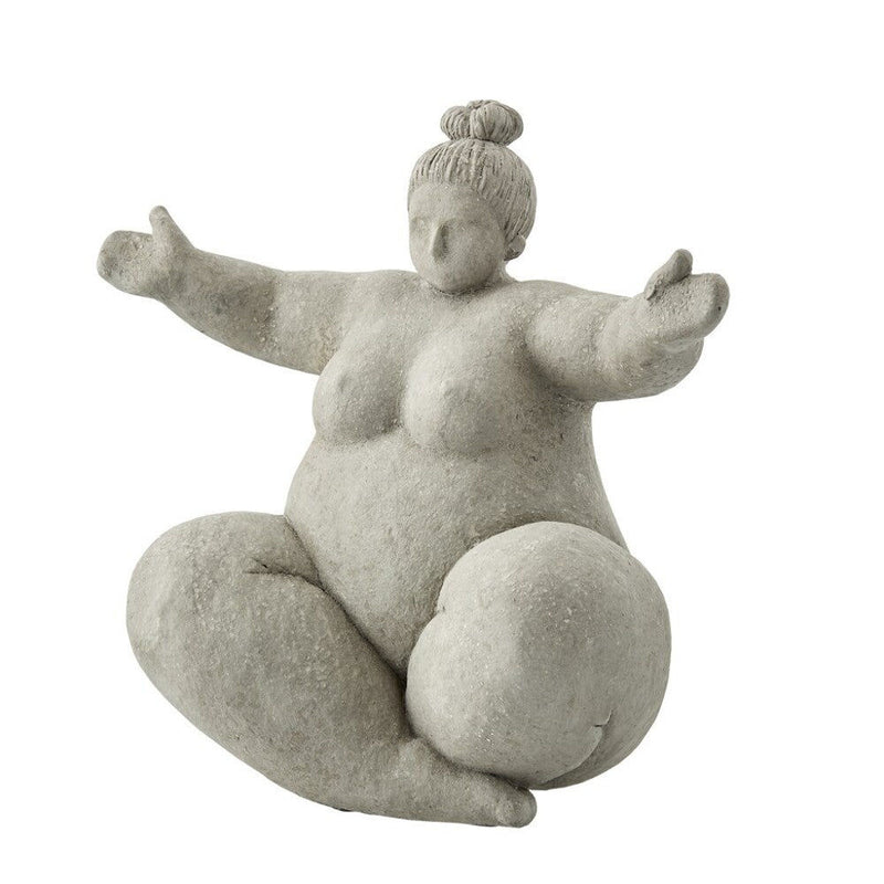 Lene Bjerre Deko-Objekt Serafina Grau H:24cm
