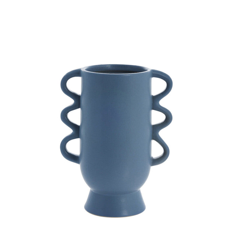 Lene Bjerre Vase Suselle Blau H:20,3 cm
